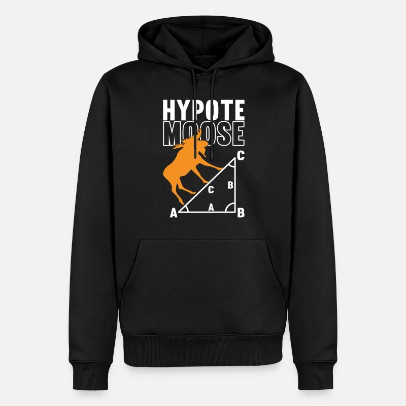 Professeur de mathématiques - Sweat à capuche Premium bio Homme - noir