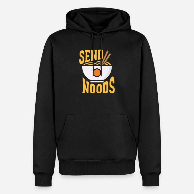 Ramen - Männer Premium Bio Hoodie - Schwarz