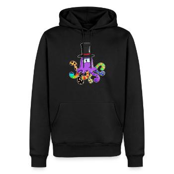 Funny Special Sea Animal Socktopus Colorful - Männer Premium Bio Hoodie - Schwarz - Vorne - Nico (187cm)