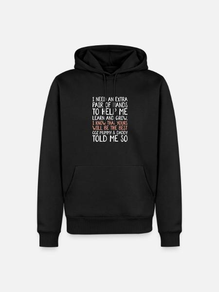 Patin - Männer Premium Bio Hoodie - Schwarz