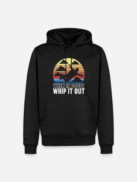 Parachute Parachutist - Men’s Premium Organic Hoodie - black