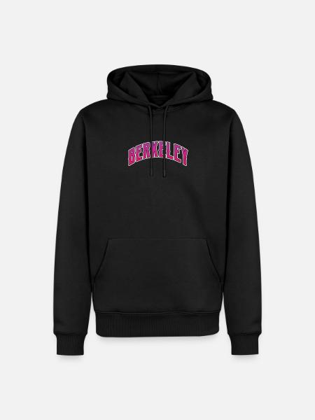 Berkeley - Men’s Premium Organic Hoodie - black