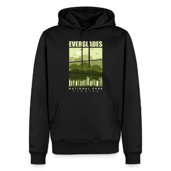 Florida Everglades National Park Souvenir Wanderkr - Männer Premium Bio Hoodie - Schwarz - Vorne - Nico (187cm)