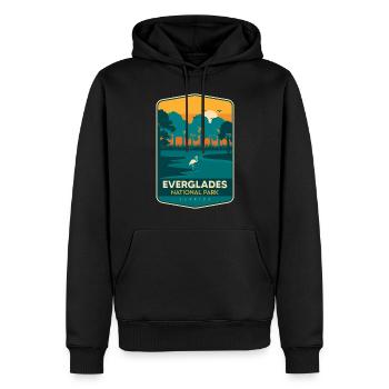 Florida National Park Everglades Souvenir Wanderkr - Männer Premium Bio Hoodie - Schwarz - Vorne - Nico (187cm)