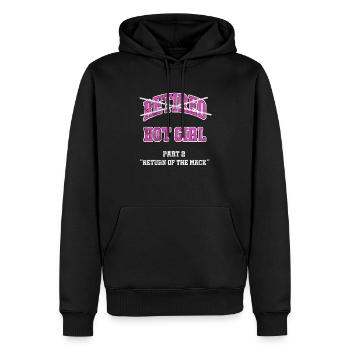 Retirement - Men’s Premium Organic Hoodie - black - Front - Nico (187cm)