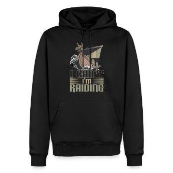 Wikinger Nordische Mythologie - Männer Premium Bio Hoodie - Schwarz - Vorne - Nico (187cm)