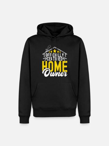 Homeowners Home Purchase - Men’s Premium Organic Hoodie - black