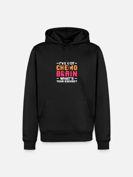 Cancer Sick Disease Fight Gift - Men’s Premium Organic Hoodie - black