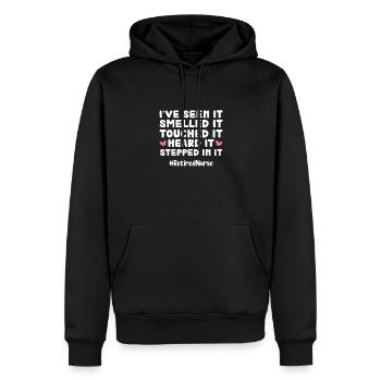 Ruhestand Krankenschwester Rentnerin Geschenk - Männer Premium Bio Hoodie - Schwarz - Vorne - Nico (187cm)