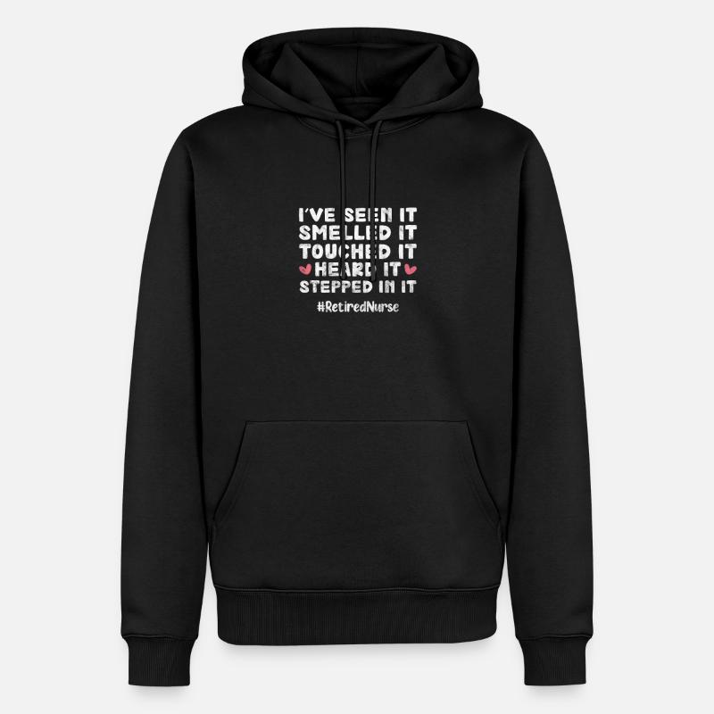 Ruhestand Krankenschwester - Männer Premium Bio Hoodie - Schwarz