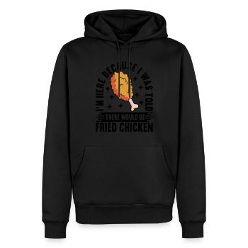 Fried Chicken Fast Food - Männer Premium Bio Hoodie - Schwarz - Vorne - Nico (187cm)