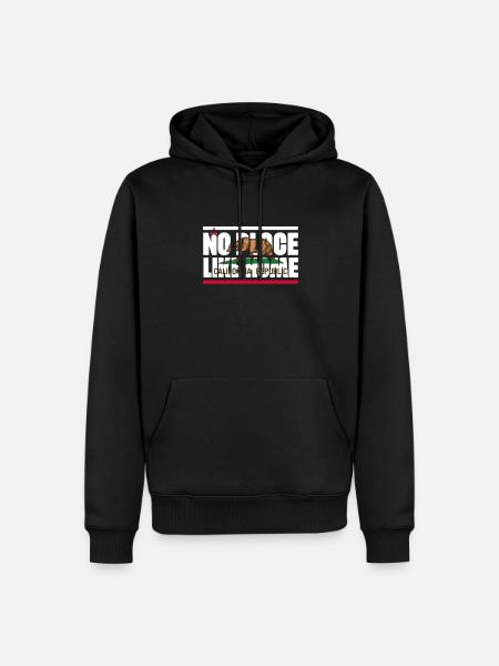 Kalifornien - Männer Premium Bio Hoodie - Schwarz
