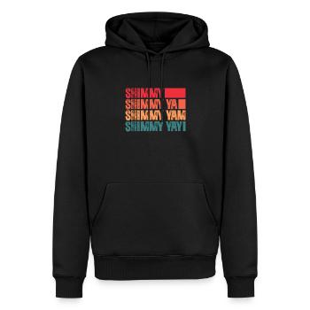Hip Hop Rap Music Rapper Hiphop Gift - Sweat à capuche Premium bio Homme - noir - Devant - Nico (187cm)