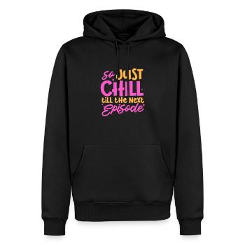 Hip Hop Rap Musik Rapper Hiphop Geschenk - Männer Premium Bio Hoodie - Schwarz - Vorne - Nico (187cm)