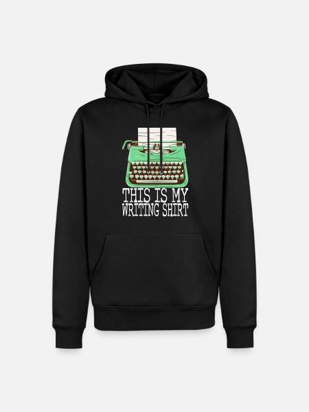 Author Schreiber - Men’s Premium Organic Hoodie - black