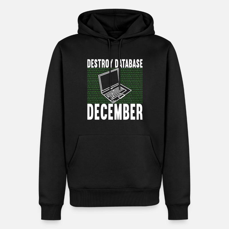 Programmeur Informaticien - Sweat à capuche Premium bio Homme - noir