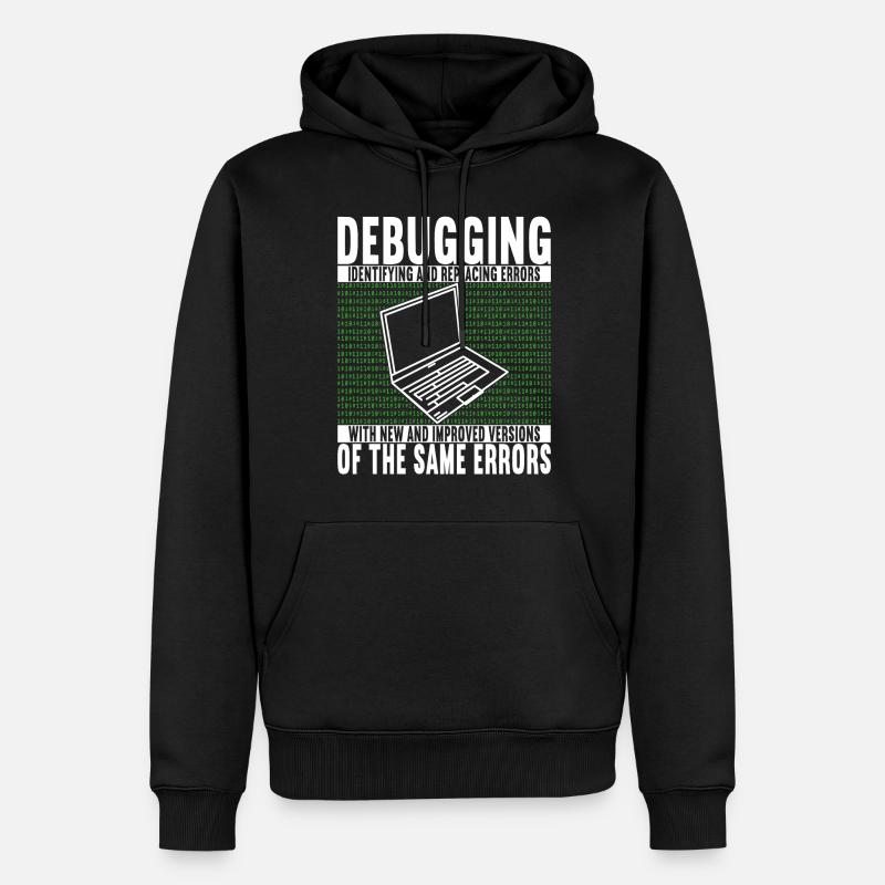 Programmer Computer Scientist - Men’s Premium Organic Hoodie - black