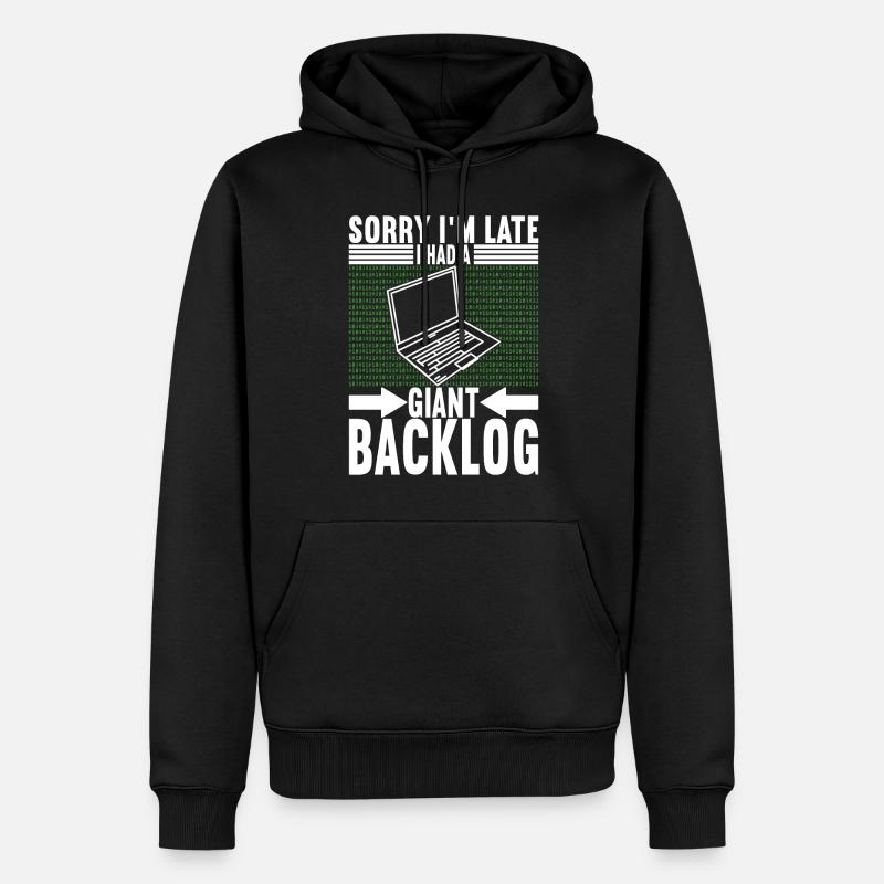 Programmeur Informaticien - Sweat à capuche Premium bio Homme - noir