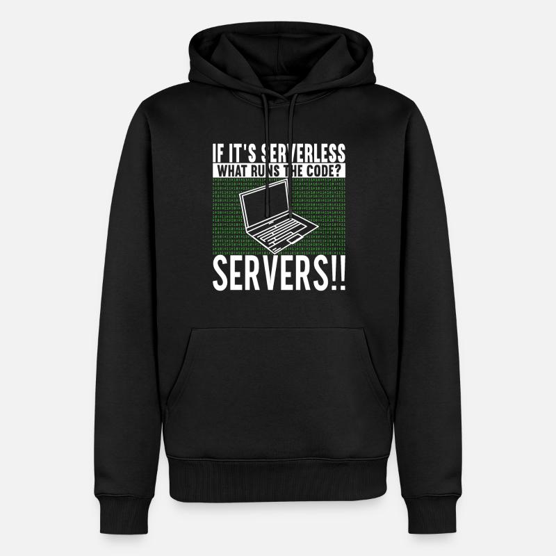 Programmer Computer Scientist - Men’s Premium Organic Hoodie - black