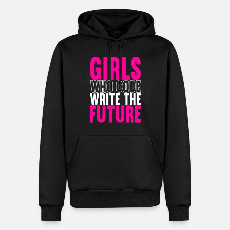 Programmeur Informaticien - Sweat à capuche Premium bio Homme - noir