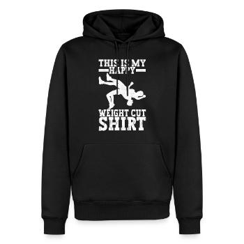 Wrestling Wrestling Wrestlers - Men’s Premium Organic Hoodie - black - Front - Nico (187cm)