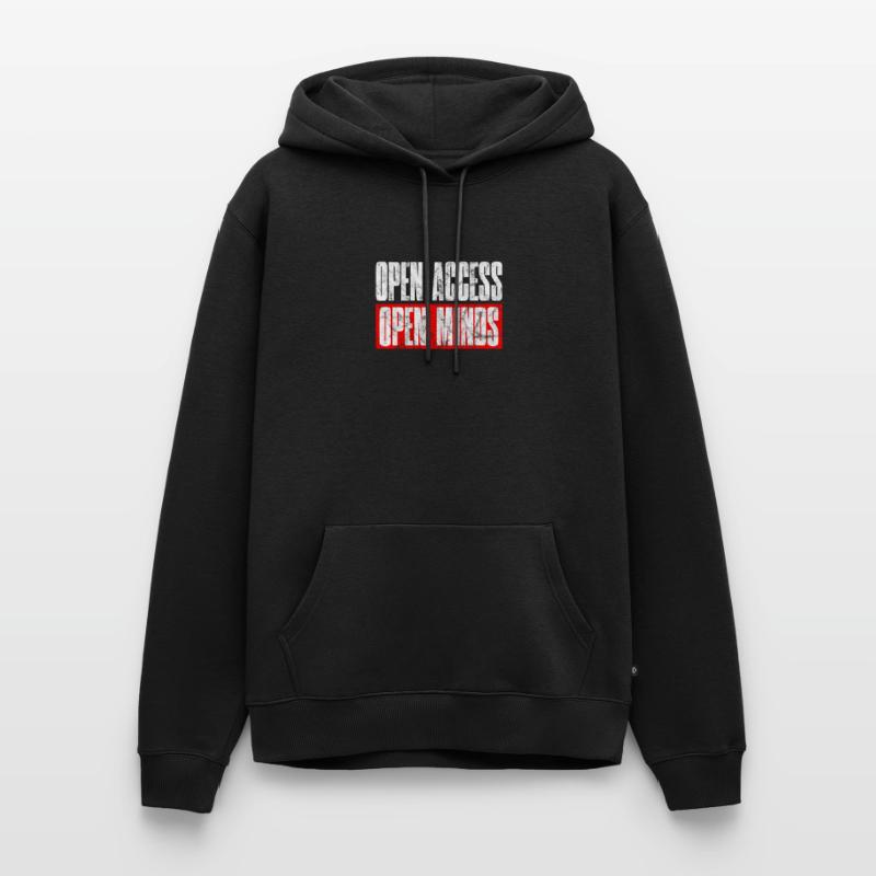 Open Access Open Mind for Hacker and Coder Männer Premium Bio Hoodie