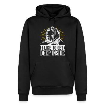Armdrücken Armwrestling - Männer Premium Bio Hoodie - Schwarz - Vorne - Nico (187cm)