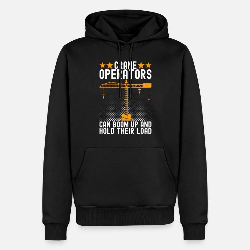 Grutier Grutier - Sweat à capuche Premium bio Homme - noir