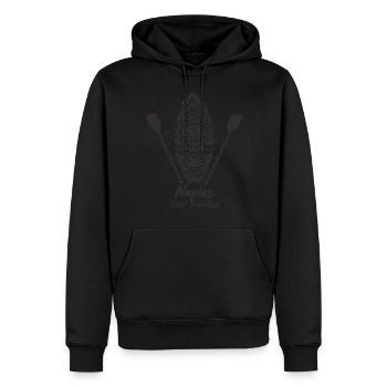 Family Vacation Florida Naples Palm Beach Ocean - Men’s Premium Organic Hoodie - black - Front - Nico (187cm)
