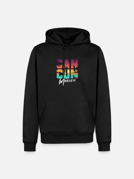 Mexico Cancun - Men’s Premium Organic Hoodie - black