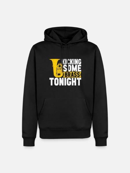 Tuba tuba player - Men’s Premium Organic Hoodie - black