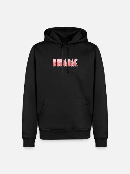 Bubble Tea - Men’s Premium Organic Hoodie - black