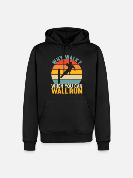 Parkour Freerunning - Men’s Premium Organic Hoodie - black