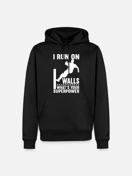 Parkour Freerunning - Men’s Premium Organic Hoodie - black