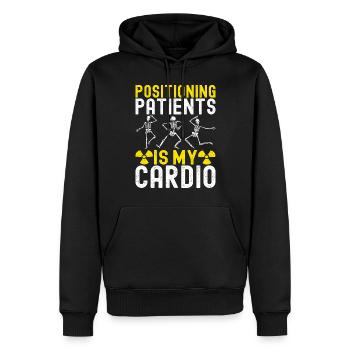 Radiologie Radiologe - Männer Premium Bio Hoodie - Schwarz - Vorne - Nico (187cm)