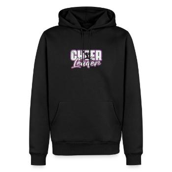 Cheerleader Cheerleading Sport Gymnastik Geschenk - Männer Premium Bio Hoodie - Schwarz - Vorne - Nico (187cm)