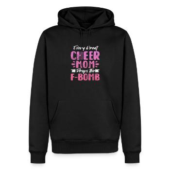 Cheerleader Cheerleading Sport Gymnastik Geschenk - Männer Premium Bio Hoodie - Schwarz - Vorne - Nico (187cm)