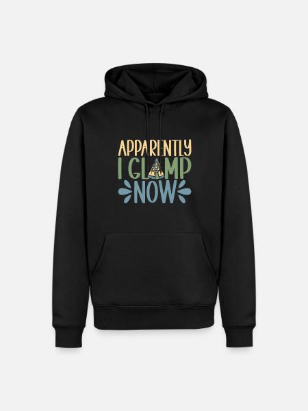 Glamping Glamper - Men’s Premium Organic Hoodie - black