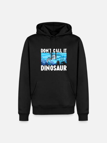 Mosasaurus Dinosaur - Men’s Premium Organic Hoodie - black