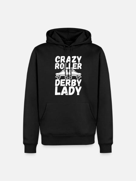 Roller derby - Men’s Premium Organic Hoodie - black