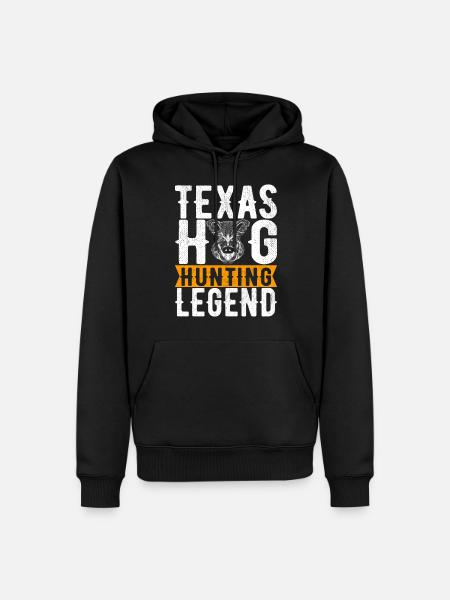 Jäger Wildschwein Jagen - Männer Premium Bio Hoodie - Schwarz
