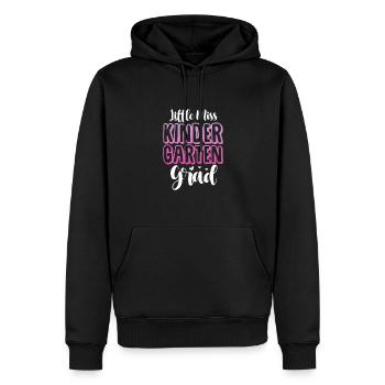Enfant de la maternelle Inscription à l’école Cadeau scolaire - Sweat à capuche Premium bio Homme - noir - Devant - Nico (187cm)