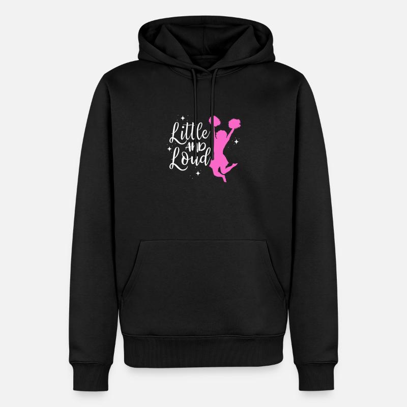 Cheerleader - Männer Premium Bio Hoodie - Schwarz