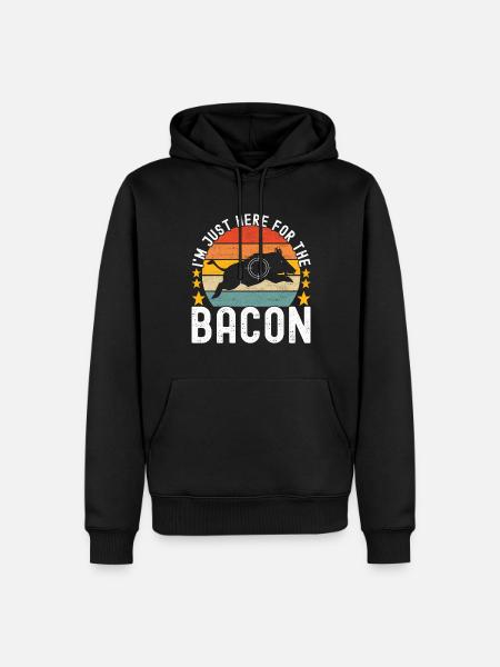 Jäger Wildschwein Jagen - Männer Premium Bio Hoodie - Schwarz