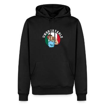 Cadeau de la nation mexicaine mexicaine - Sweat à capuche Premium bio Homme - noir - Devant - Nico (187cm)
