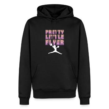 Cheerleader - Sweat à capuche Premium bio Homme - noir - Devant - Nico (187cm)