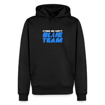 Hacker Coder Computer Hacking Cadeau - Sweat à capuche Premium bio Homme - noir - Devant - Nico (187cm)
