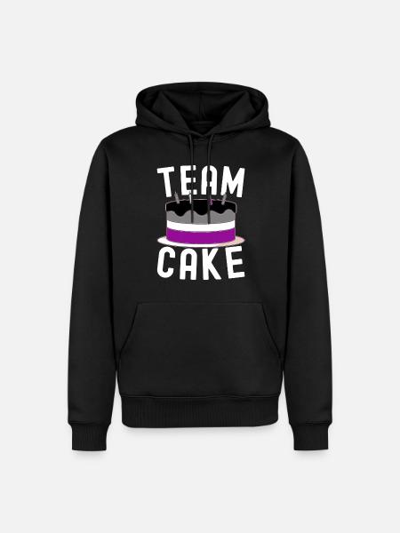 Asexuel Ace - Men’s Premium Organic Hoodie - black