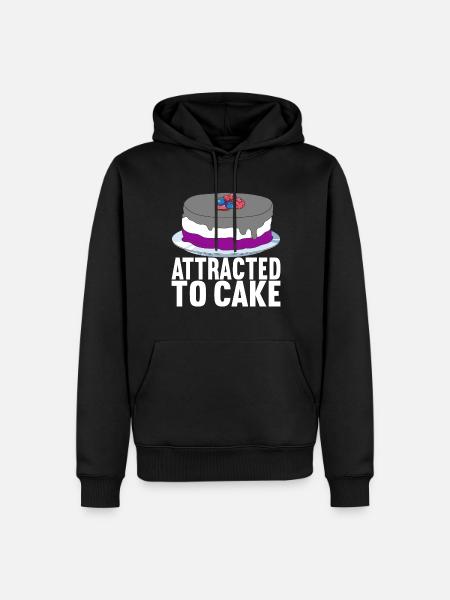Asexuel Ace - Männer Premium Bio Hoodie - Schwarz