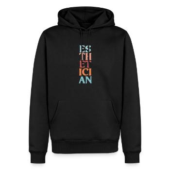 Kosmetikerin Kosmetik Make-up Geschenk - Männer Premium Bio Hoodie - Schwarz - Vorne - Nico (187cm)
